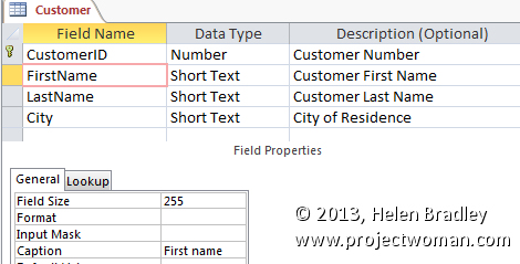 one table for a relational data base