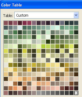 using color swatches