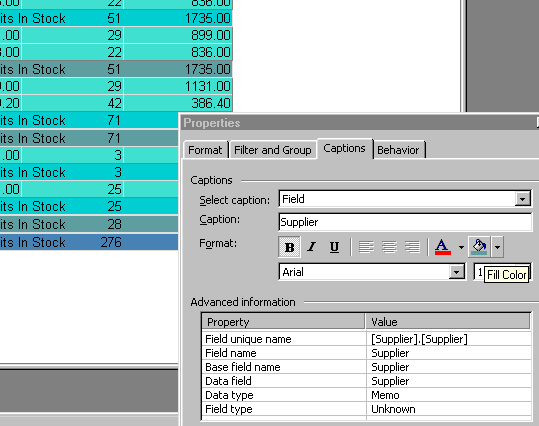 Format a pivot table step 3