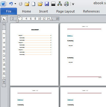 Ebook Template In Word Here's how to create your own custom eBook template in Word.