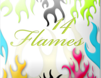 free flames shapes