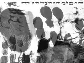 hand print brushes photoshop