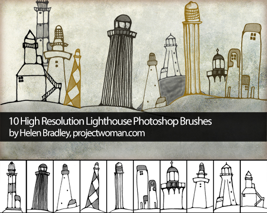 lighthouse brush preview