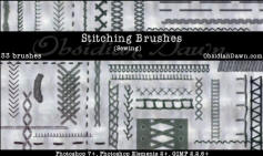 Stitching brushes download