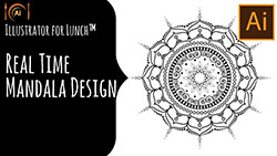 Illustrator for Lunch™ - Real Time Mandala Design