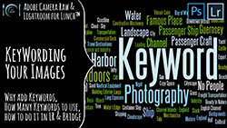 Adobe Camera Raw and Lightroom for Lunch Keywording Images in Bridge and Lightroom